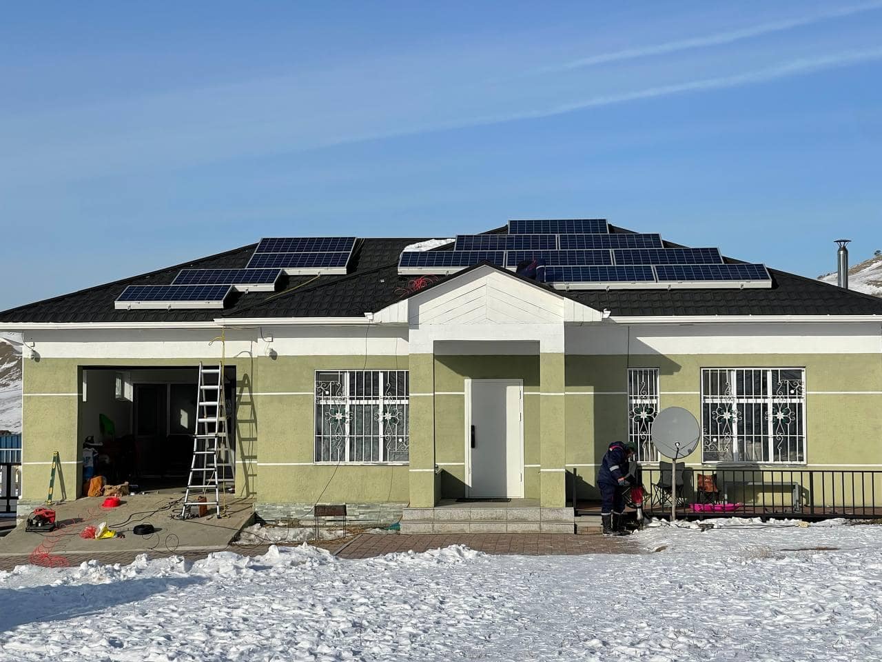 Residential Rooftop ongrid 5kW system