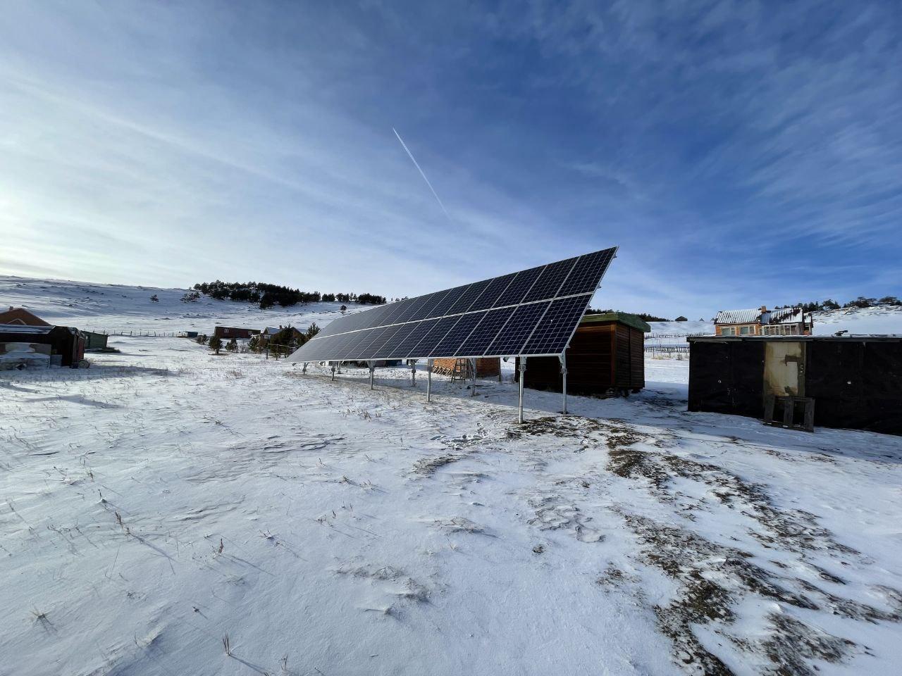 Residental Hybrid Solar PV System working parallel with electricity distribution network